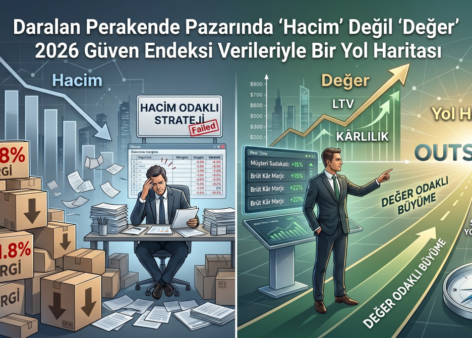 Daralan Perakende Pazarında ‘Hacim’ Değil ‘Değer’ Stratejisi: 2026 Güven Endeksi Verileriyle Bir Yol Haritası